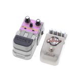 Line 6 Otto Filter guitar pedal; together with a Marshall ES-1 Edward The Compressor guitar pedal (