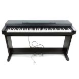 Yamaha CLP-350 Clavinova keyboard, ser. no. 18913, with desk and pedal