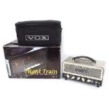 Vox Night Train Model NT15H guitar amplifier head, made in Vietnam, ser. no. 002210, with gig bag