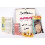 The Beatles - selection of Beatles memorabilia including a Corgi Yellow Submarine, a 1964