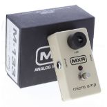 MXR Micro Amp guitar pedal, boxed