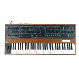 Sequential Circuits Prophet 5 synthesizer keyboard, ser. no. 2024