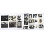 The Beatles - good selection of eighteen various black and white Beatles press photographs (18)