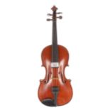 Good half size violin, 12 7/16", 31.60cm