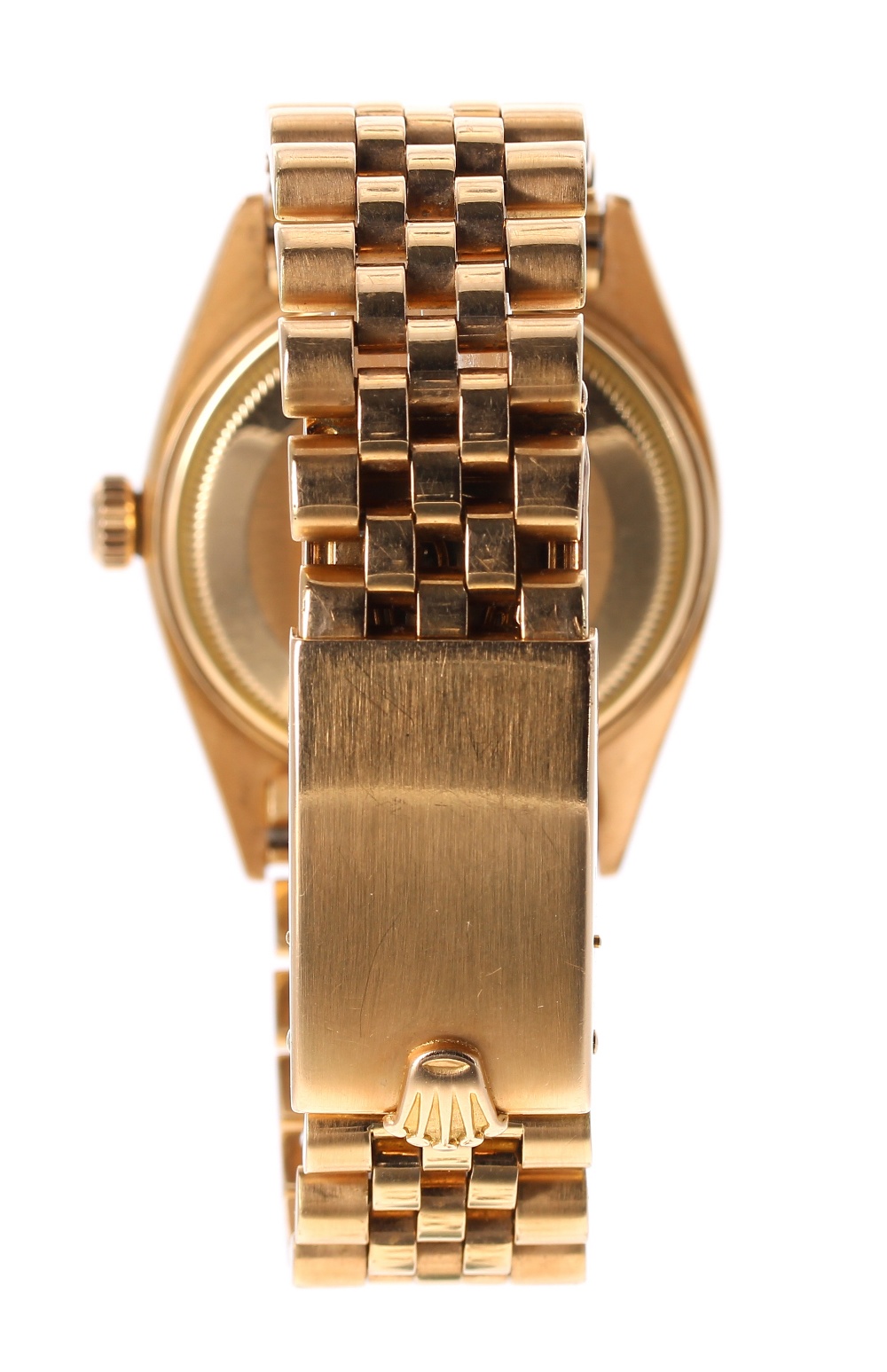 Rolex Oyster Perpetual Datejust 18ct gentleman's bracelet watch, ref. 1601, circa 1978, serial no. - Image 4 of 5