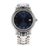 Longines Golden Wing stainless steel gentleman's bracelet watch, ref. L3 606 4, serial no. 28489xxx,