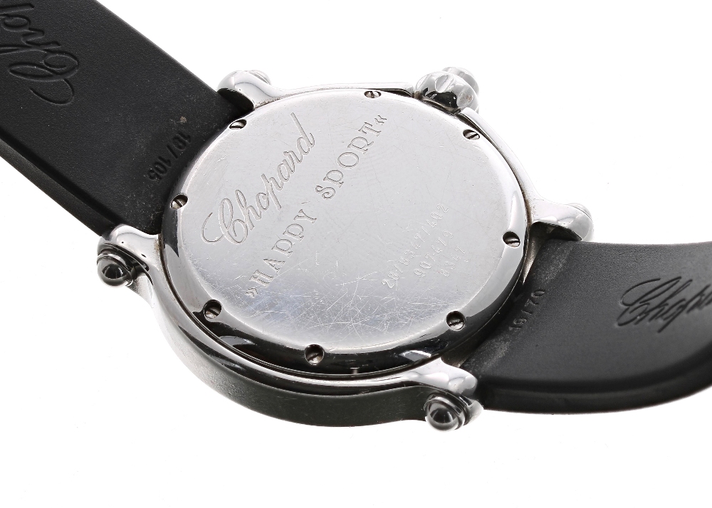 Chopard Happy Sport 'Happy' Fish stainless steel wristwatch, ref. 8347, serial no. 28/8xxx/402 - Image 2 of 2