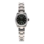 Rolex Oyster Perpetual stainless steel lady's bracelet watch, ref. 176200, circa 2018, serial no.