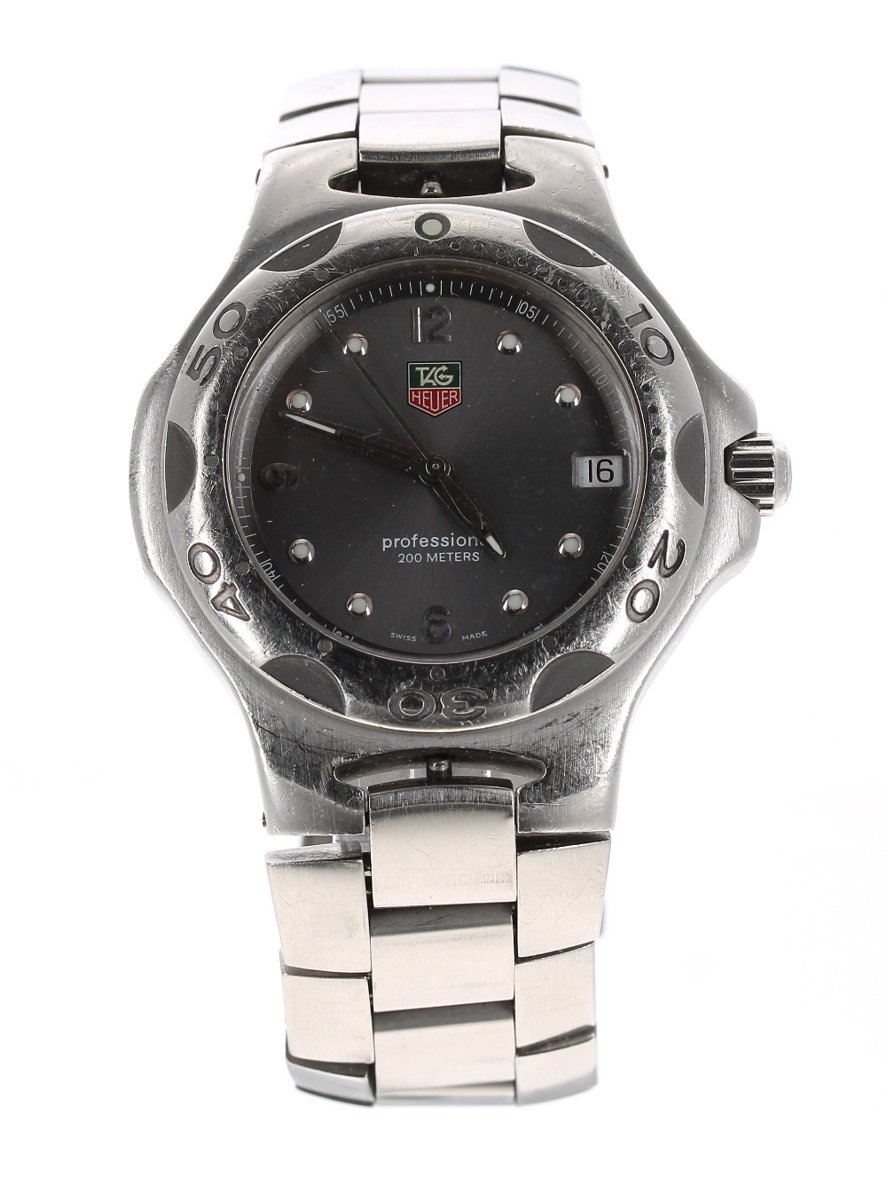 Tag Heuer Kirium stainless steel gentleman's bracelet watch, ref. WL1111-0, serial no. MA4xxx,