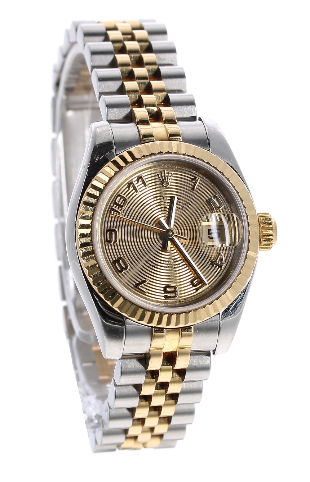 Rolex Oyster Perpetual Datejust gold and stainless steel lady's bracelet watch, ref. 179173, circa - Image 2 of 3