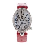 Breguet Reine de Naples 18ct white gold diamond automatic lady's wristwatch, ref. 8918, serial no.