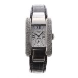 Chopard La Strada diamond set stainless steel lady's wristwatch, ref. 8357, serial no. 41/8357,