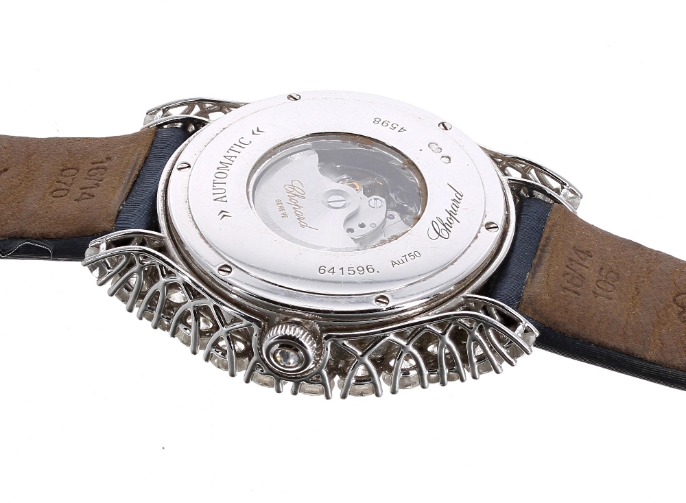 Stunning Chopard L'Heure Du Diamant 18ct white gold diamond set automatic lady's wristwatch, ref. - Image 2 of 2