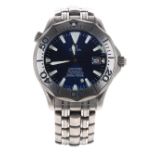 Omega Seamaster Professional Chronometer 300m titanium automatic gentleman's bracelet watch, ref.