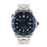 Omega Seamaster Professional stainless steel gentleman's bracelet watch, ref. 196 1504, serial no.