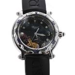 Chopard Happy Sport 'Happy' Fish stainless steel wristwatch, ref. 8347, serial no. 28/8xxx/402