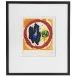 John Hoyland (British 1934-2011) - 'Kinor', abstract, etching and aquatint on paper, dated '86,