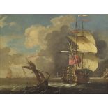 School of William Van Der Velde (the younger) (18th century) - British warship and other vessels