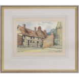 Dorothy F. Sweet (20th century) - 'Harting, Sussex', signed and dated 1938, also inscribed with