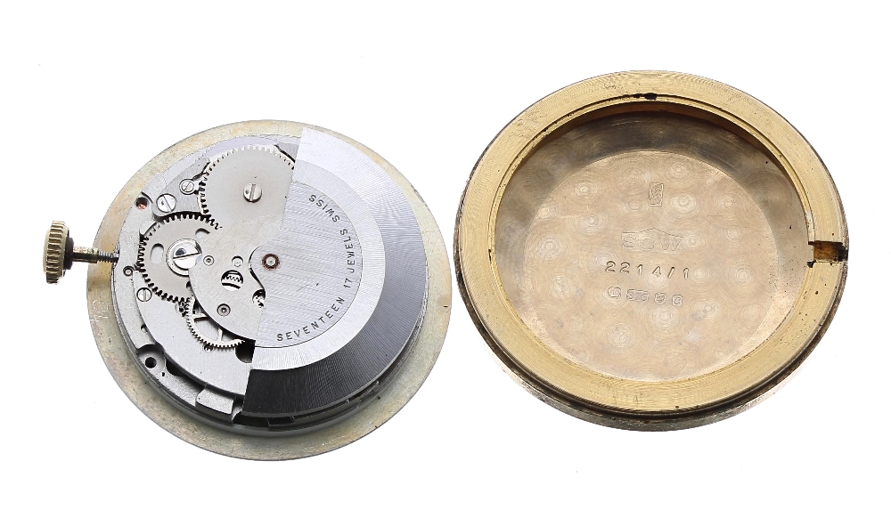 Smiths Astral 9ct day/date automatic gentleman's wristwatch, London 1977, case ref. 2214/1, circular - Image 4 of 4