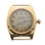 Rolex Oyster Perpetual Chronometer 18ct 'bubble-back' gentleman's wristwatch, ref. 3130, circa 1935,