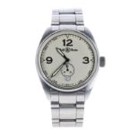 Bell & Ross Original Beige BR123 automatic stainless steel gentleman's wristwatch, ref. 123.A-