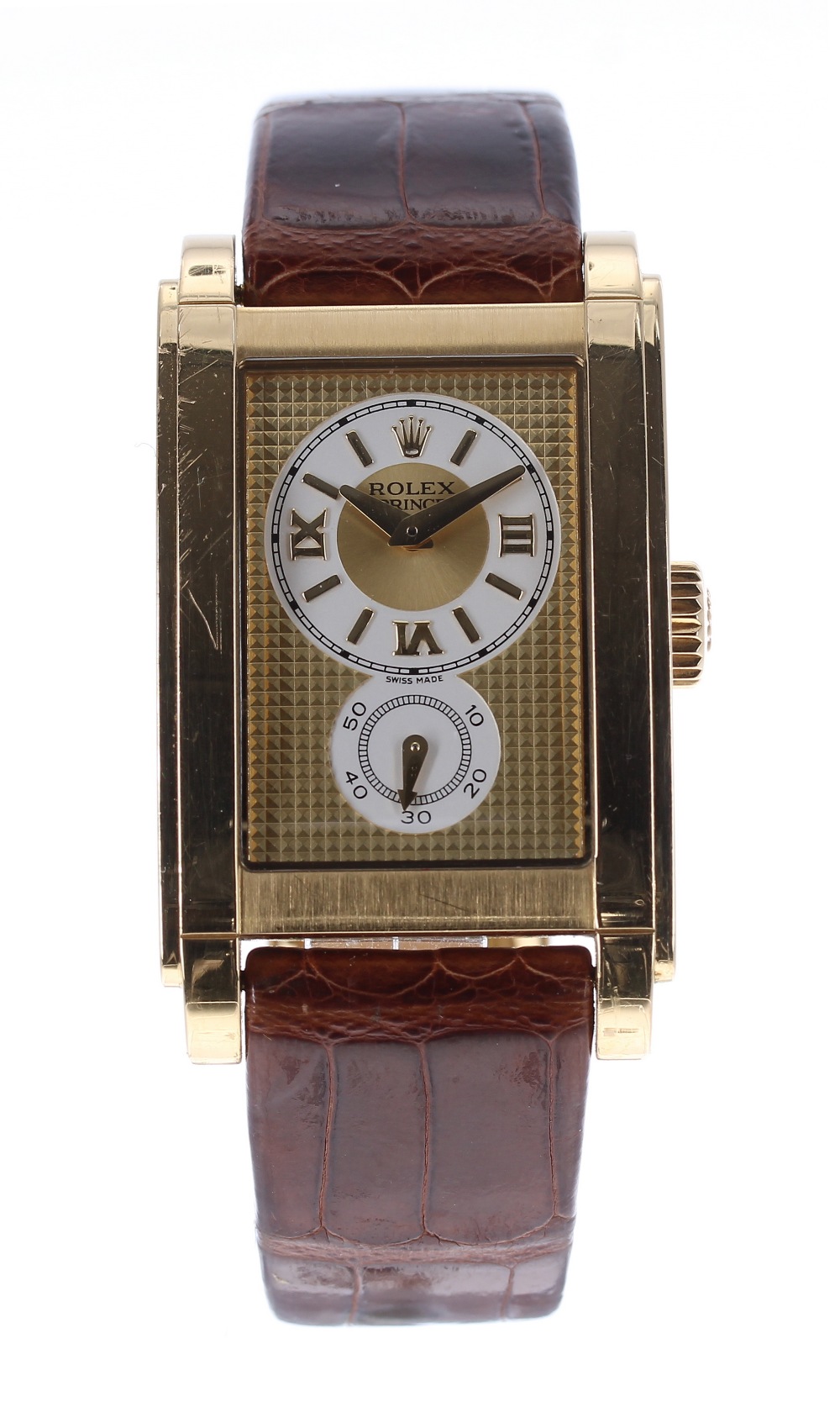 Rolex Prince Cellini 18ct gentleman's wristwatch, ref. 5440/8, circa 2005/06, serial. no. D76xxxx, - Image 2 of 6