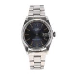 Rolex Oyster Perpetual Date stainless steel gentleman's bracelet watch, ref. 1500, circa 1970,