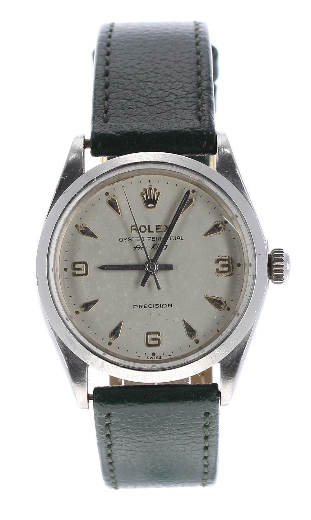 Rolex Oyster Perpetual Air-King Precision stainless steel gentleman's bracelet watch, ref. 5500,