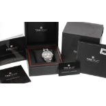 Tag Heuer Aquaracer 300m chronograph stainless steel gentleman's bracelet watch, ref. CAF1110,