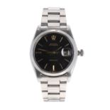 Rolex Oysterdate Precision stainless steel gentleman's bracelet watch, ref. 6694, circa 1981, serial