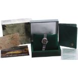 Rolex Oyster Perpetual Date stainless steel lady's bracelet watch, ref. 6917, circa 1983, serial no.