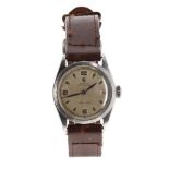 Rolex Oysterdate Precision mid-size stainless steel wristwatch, ref. 6066, circa 1951, serial no.