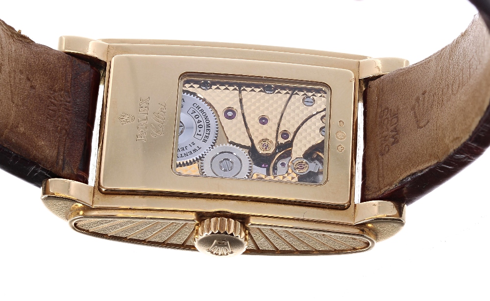 Rolex Prince Cellini 18ct gentleman's wristwatch, ref. 5440/8, circa 2005/06, serial. no. D76xxxx, - Image 6 of 6