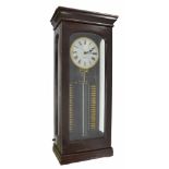 Interesting and rare Gents of Leicester 40 station slave-driven night watchman clock, (pre-WWII),