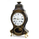 Swiss Louis XVI Neuchateloise bracket clock with bracket, the 9.75" enamel dial signed W. Webster,