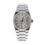 Rolex Oysterquartz Datejust stainless steel gentleman's bracelet watch, ref. 17000, circa 1979,
