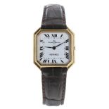 Baume & Mercier for Hermes 18ct octagonal cased lady's wristwatch, ref. 38260, serial no. 7946xx,
