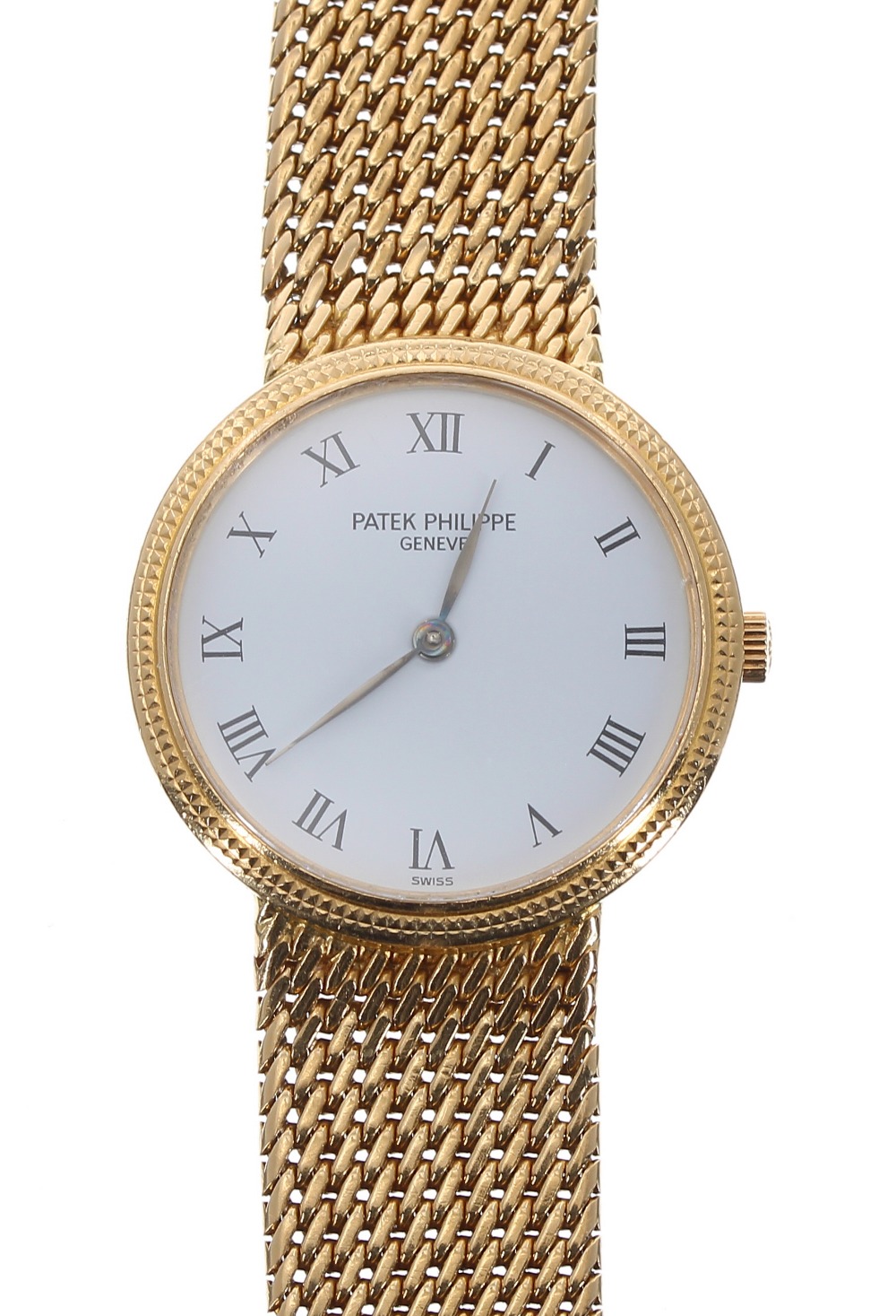 Patek Philippe Calatrava 18ct yellow gold lady's bracelet watch, ref. 4819/5, circa 1999, signed