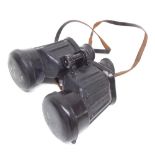 Carl Zeiss 7x50 B rubberised marine binoculars, marked Made in West Germany no. 1143271