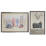 After Henry Moore OM., CH., FBA., (1898-1986) - 'Sculptural Objects', signed Moore and dated '49 (