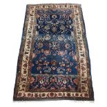 Persian Farahan antique rug, 63" x 40" approx