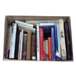Box of reference books relating to Indian and African Tribal art and history