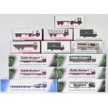 Editions Atlas Eddie Stobart - thirteen die cast scale model Stobart vehicle including Stobart Sport