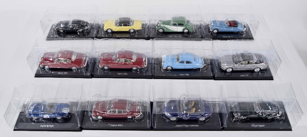 Twelve Editions Atlas scale die cast model Jaguar motor cars