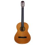 1972 Alhambra classical guitar, hard case; together with a Peerless Model 3052 classical guitar in