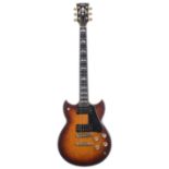 1982 Yamaha SG2000 electric guitar, made in Japan, ser. no. 0xxxx5; Finish: tobacco sunburst,