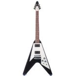 1999 Gibson Flying V electric guitar, made in USA, ser. no. 9xxx5; Finish: ebony, various minor