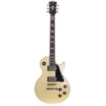 1976 CSL Les Paul Custom Copy electric guitar, made in Japan, ser. no. C76xxx5; Finish: ivory,