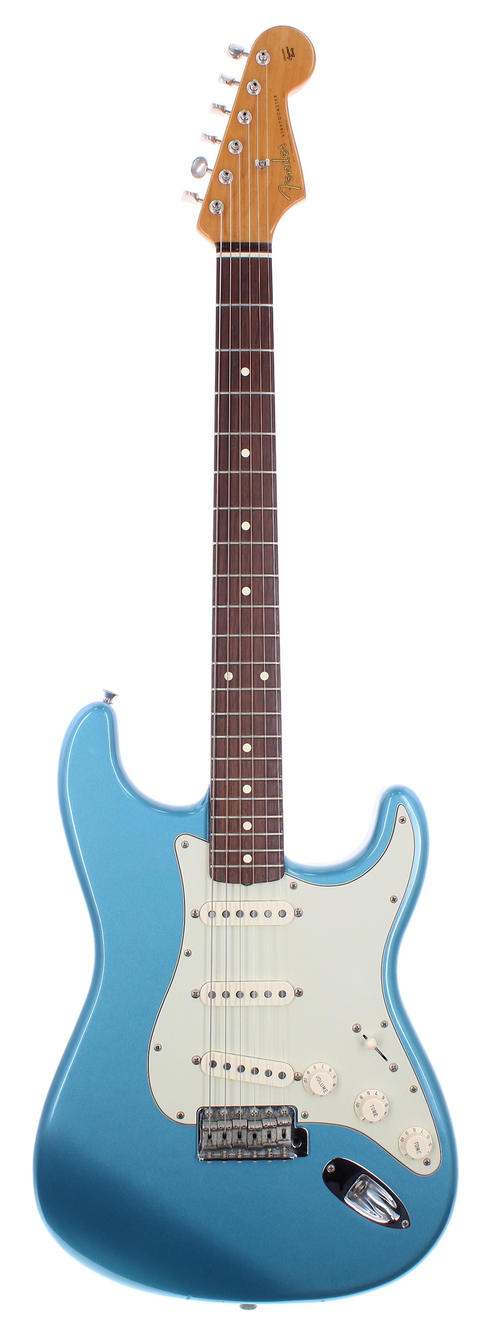 2000 Fender Classic Series 60s Stratocaster electric guitar, made in Mexico, ser. no. MZ0xxxxx5;